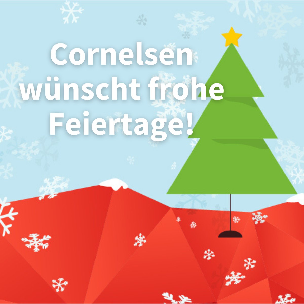 Wir wünschen allen, die sich für #Bildung interessieren und #Potenzialeentfalten, die 2023 reingehauen und 2024 viel vor haben, allen Cornelsianer*innen und all unseren Follower*innen frohe Festtage und einen guten Start ins neue Jahr! #Potenzialeentfalten #Bildung