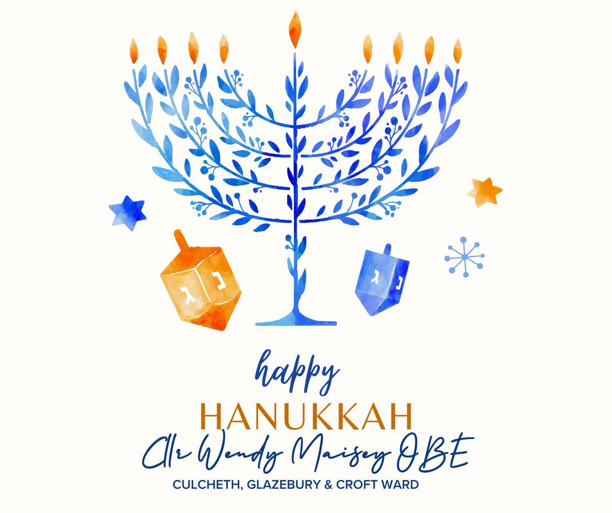 As the Hanukkah candles glow, let us all reflect on the values of unity, resilience, and faith that this festival represents. 

Wishing a very Happy Hanukkah to everyone celebrating across Culcheth, Glazebury, Croft and Warrington. 

May your homes be filled with happiness