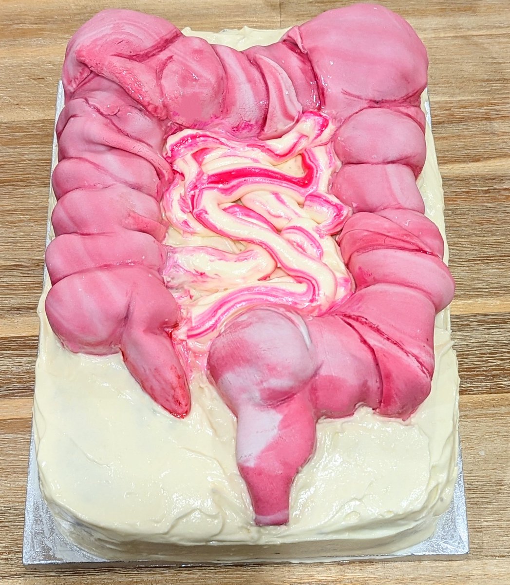 drkeithsiau's tweet photo. What do you think of this colon cake? https://t.co/EcXvh6nILO