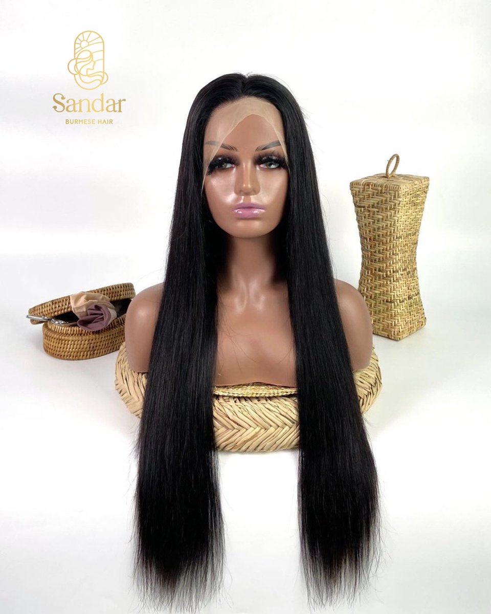 SandarBurmese's tweet photo. Natural Burmese Hair Full Lace Wig. 👩🏻✨ 
Soft, thick, sleek and shiny. It doesn’t get any better than this! 🤩 All our laces are handmade to perfection 💪🏽

#fulllacewig #naturalhair #humanhair https://t.co/HiMLqg5iYy