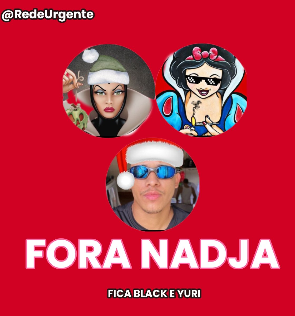 Gustavieow's tweet photo. Multirão #ForaNadja
@RedeUrgente
@Bruxinha_Lady_
@me_mari
#foraNaja
RTS pra espalhar https://t.co/TUDMF4vAiU