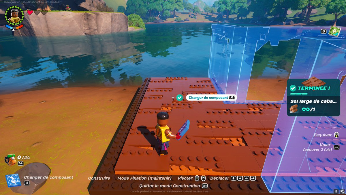 Sempao_'s tweet photo. je joue à Minecraft ou à Fornite en Lego, c'est quoi le projet d'epic games faire un minecraft LEGO ???
en plus le perso se déplace comme un troubadour quand il vole dans les l'airs
#LEGOFortnite #LEGOB #Fortnite https://t.co/hJYZOSApgM