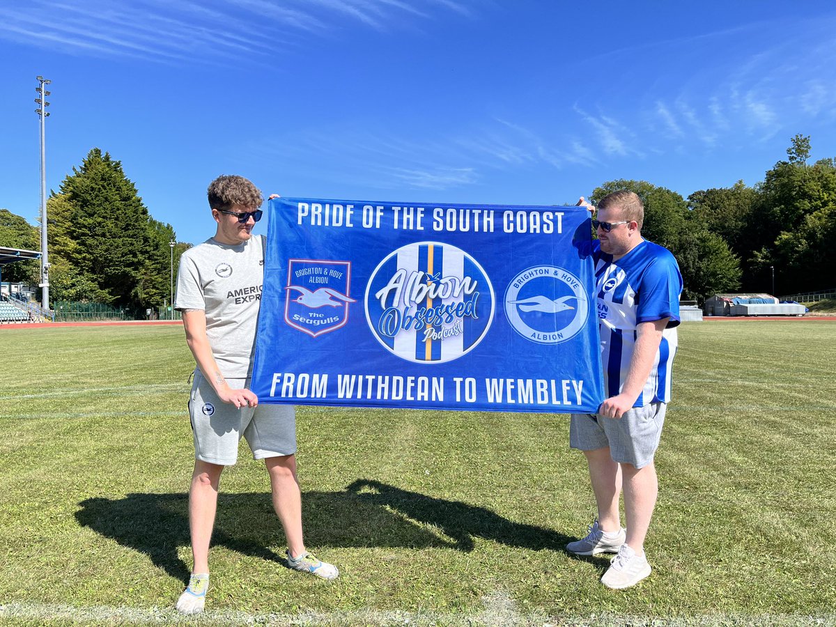SayersBHAFC's tweet photo. Never in a million years when myself and @Toby__Pollard released the first episode did I think it would turn into this two years later. Unbelievable opportunities, unbelievable people. 💙

#BHAFC 🔵⚪️ https://t.co/GhagQcXqyq