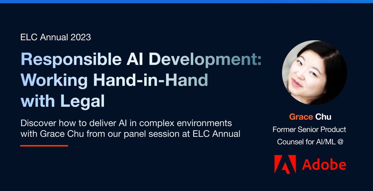 Discover insights on how to deliver AI in complex environments from our panel session #ELCAnnual

💡 Daily best practices when working with legal teams
💡 How to collaborate with legal
💡 How regulation applies more to applications than model complexity

blog.vectice.com/responsible-ai…