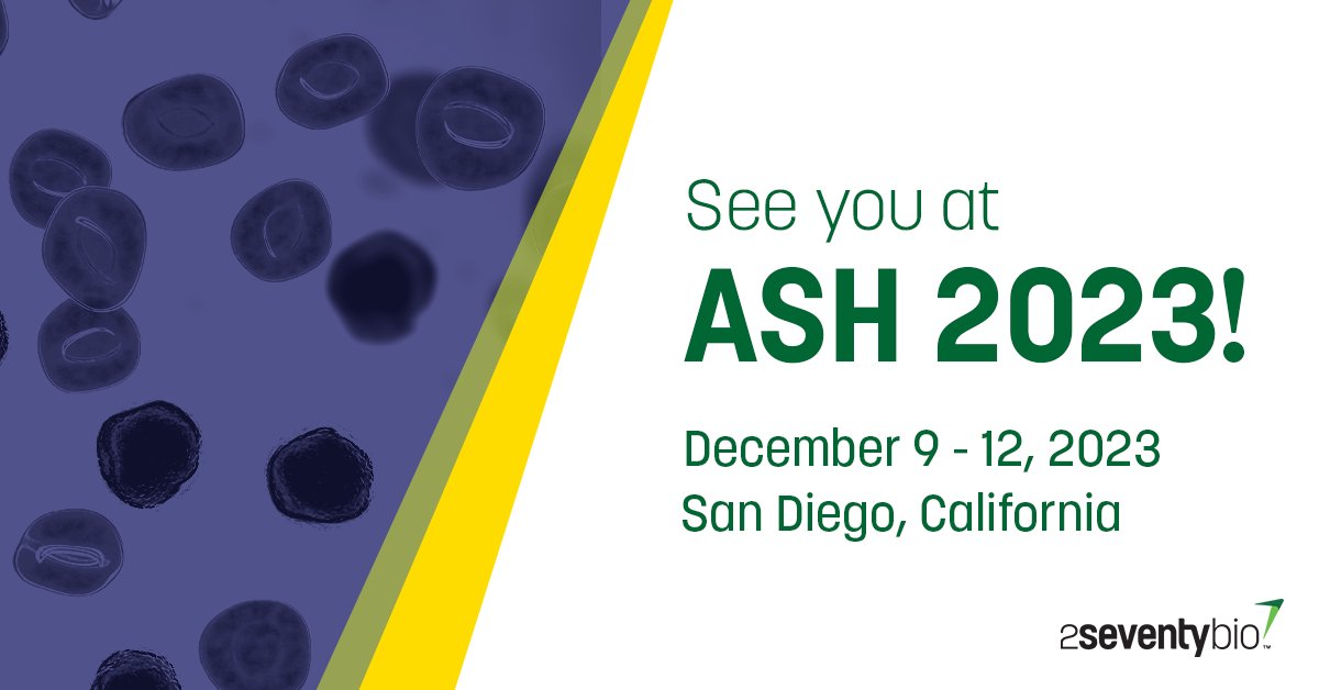 We're on our way to San Diego for this year's #ASH23, where we will present clinical data from our #multiplemyeloma studies in collaboration with @bmsnews. See you there!