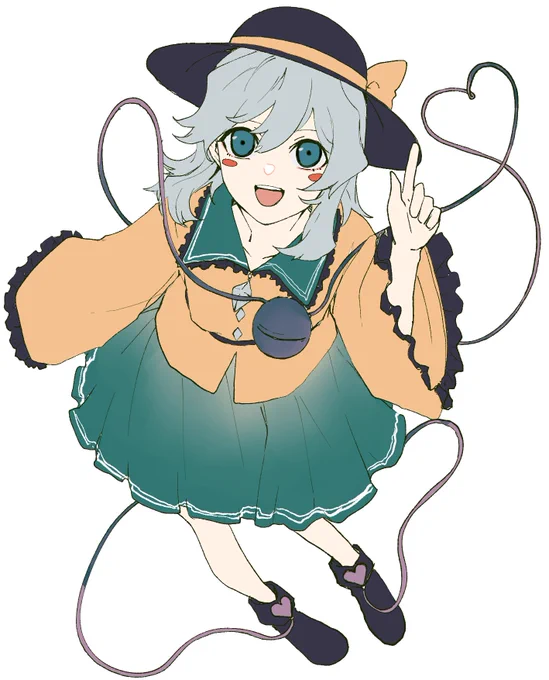 東方触れはじめお絵描き④ こいしちゃん 
