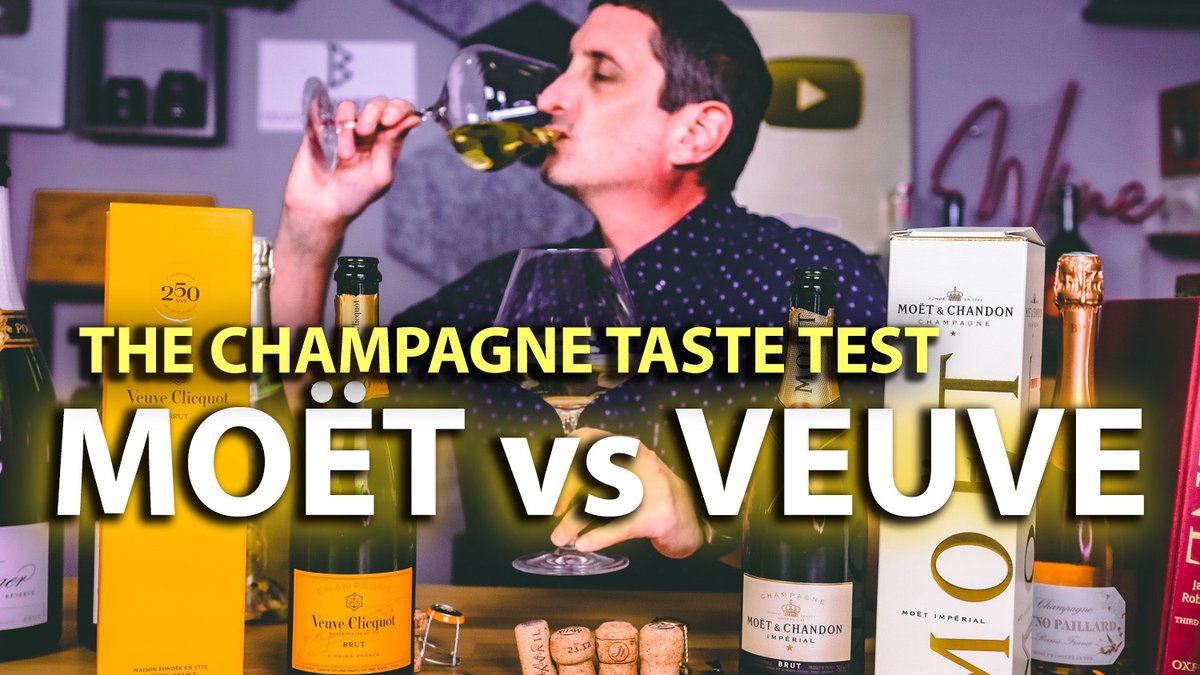 If you've been wondering... Which #Champagne is best to buy and enjoy? Moet & Chandon VS Veuve CLicquot: the TASTE TEST! The answer in video-> youtu.be/O0gX1PIK-0s #winelover #wine with @BonnerPWP