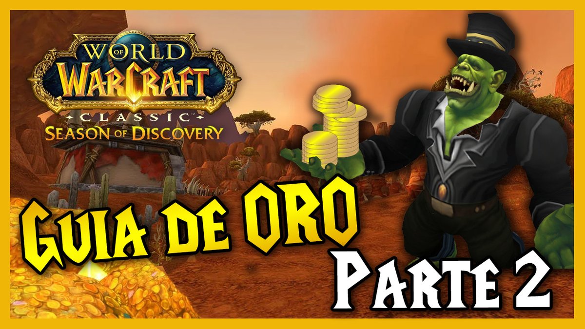 KhylenWoW's tweet photo. 📢 Nuevo vídeo 📢

💰 10 formas de Conseguir ORO FACIL a nivel bajo 💰  [Parte 2] WoW Classic Season of Discovery
▶ https://t.co/XybcrJ3j9t

❤️Amor y 🔃RT ayudan un montón😻
#worldofwarcraft #warcraft #wow #WoWClassic #wowsod #sod https://t.co/BZXFTHDetN