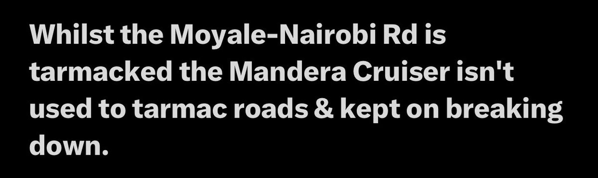 Sniper770777's tweet image. This bit jazzed me….all the driver had to do was scoot off-road once in a while to remind the Cruiser of its home ground. 😂😂😂😂