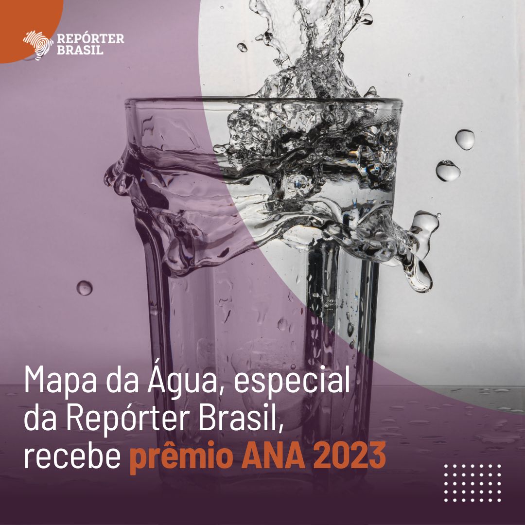 🏆O Mapa da Água foi o grande vencedor na categoria 'Comunicação – Mídia Impressa ou Sonora' do Prêmio ANA 2023. O especial é composto por reportagens e um mapa interativo sobre as condições da água nas cidades brasileiras