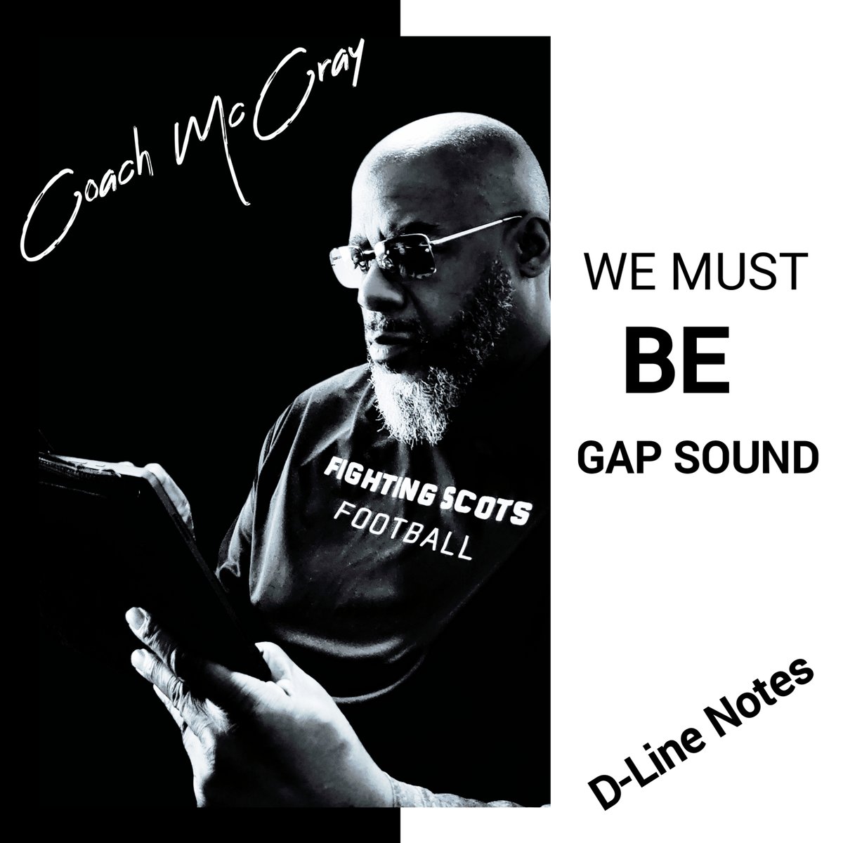 D-Line Notes: A defensive lineman's primary responsibility is to control specific gaps along the line of scrimmage, ensuring that they remain disciplined in maintaining their assigned area rather than solely pursuing the ball carrier.  By being gap sound, these players contribute