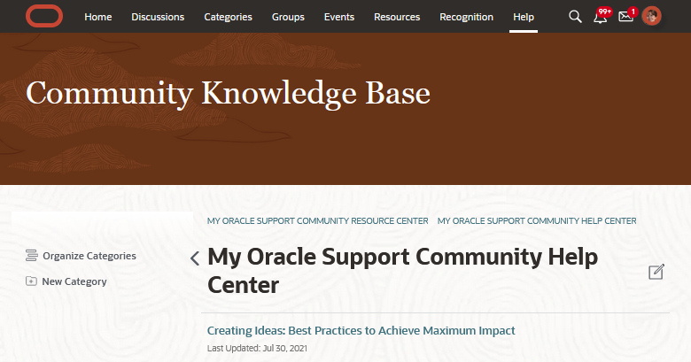 OracleJDEdwards's tweet photo. If you haven't yet discovered the power of having an entire network of  people to answer your #OracleJDEdwards questions, visit the My Oracle  Support Community Help Center today to get you started.  https://t.co/iPtFdGotYX https://t.co/TKdIjYlG4R