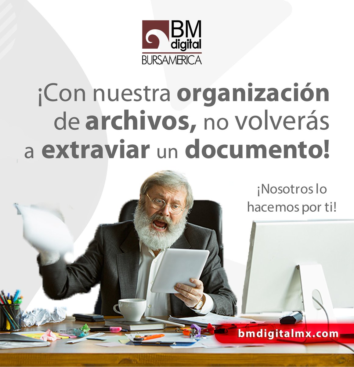 BMdigitalmx's tweet photo. ¡Dile adiós 🖐 a tus problemas y déjaselo a los profesionales de #BMDigital!

Expurgamos, identificamos y clasificamos los archivos físicos que tengas almacenados, 🗄 para hacer más eficientes tus espacios. ✅

Contáctanos:
📲56 1083 5906
🌐https://t.co/k9eKHBfrCb
.
#Bursamérica https://t.co/m56n6T7I9W