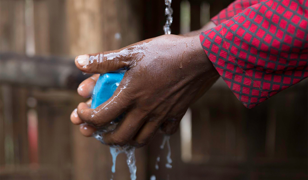 Water's tweet photo. #Handwashing saves lives. But millions lack access to the safe water needed to ensure their families can do this powerful act. Donate today to empower families in need with safe water and the hope and health that flow from it. https://t.co/SkPYD1Lr5L #HandwashingAwareness https://t.co/VM5fB1B6yk