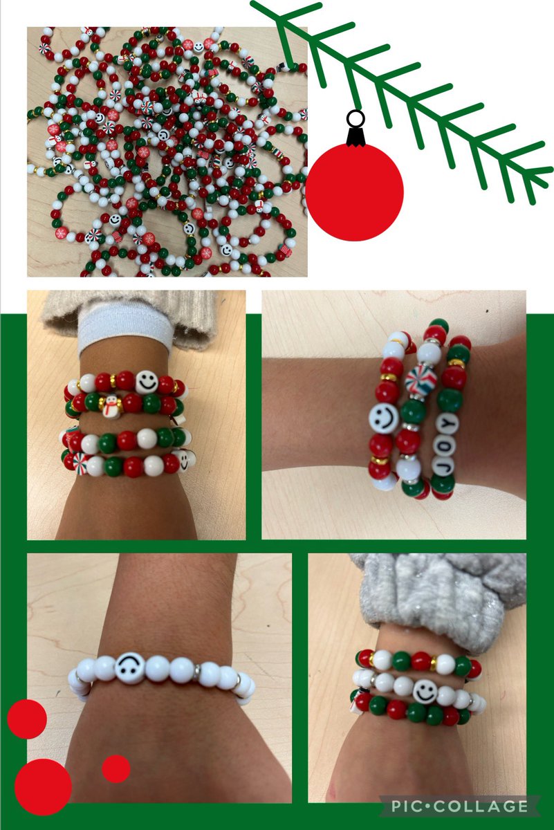 Ms. Smutnicki (@smutnickisclass) on Twitter photo Holiday Friendship bracelets crafted by students <a href="/StTimothyDPCDSB/">St. Timothy School</a> Get yours on The Live Nativity evening! $2 each or 3 for $5 ๐ Holiday Friendship bracelets crafted by students <a href="/StTimothyDPCDSB/">St. Timothy School</a> Get yours on The Live Nativity evening! $2 each or 3 for $5 ๐