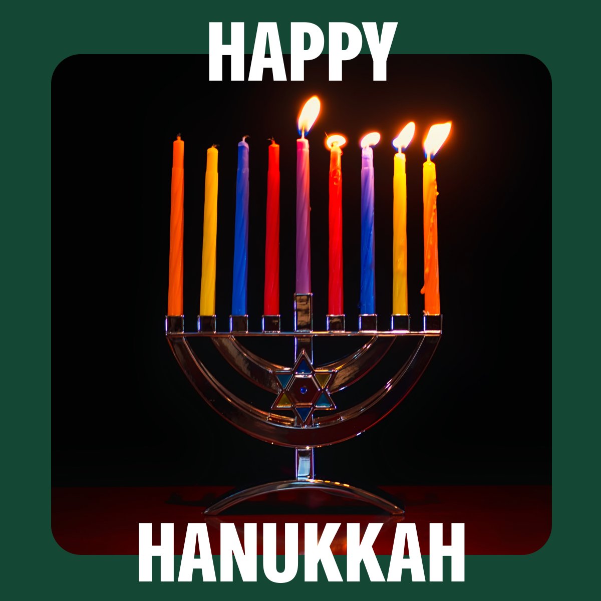 Sending best wishes to all staff, students and alumni for first day of Hanukkah today - a very Hanukkah Sameach to all those marking this celebration 🕎