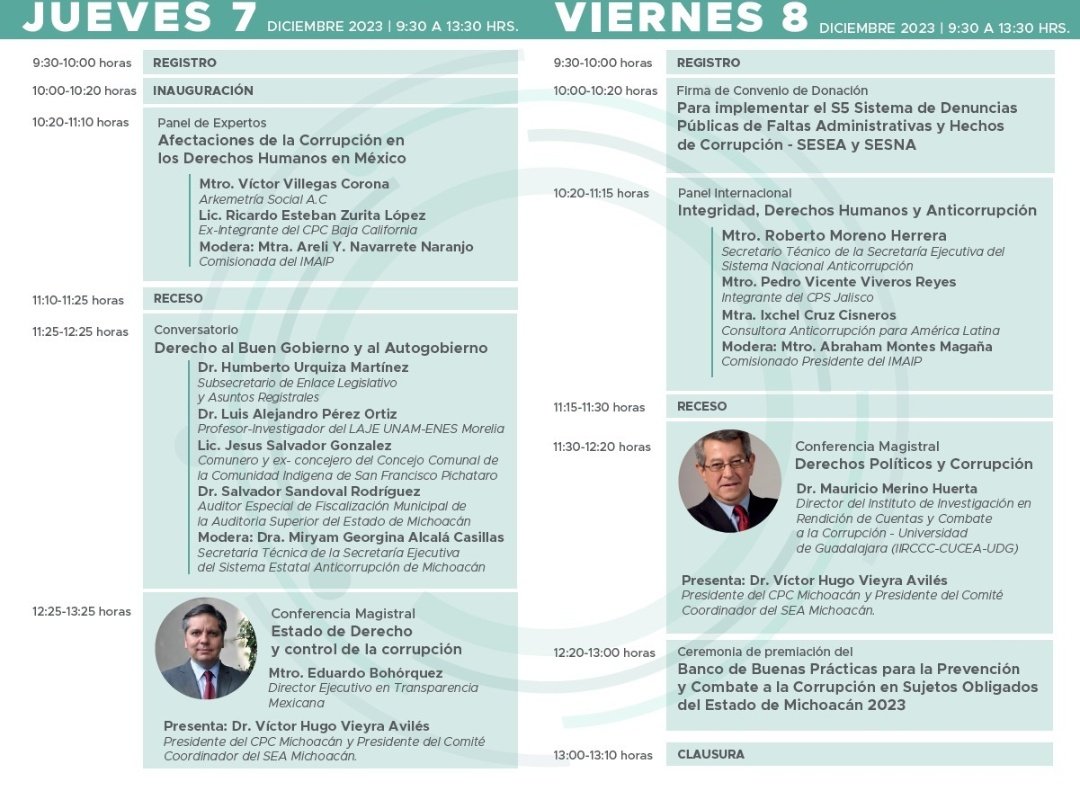 Recuerda que se está transmitiendo el Congreso Internacional "Impacto de la Corrupción en los Derechos Fundamentales" 👩‍⚖️ donde estará participando nuestro compañero Víctor Villegas. Sintonízalo aquí 👇 m.facebook.com/SESEAMichoacan/
SESEA Michoacán
#Corrupción 🧐