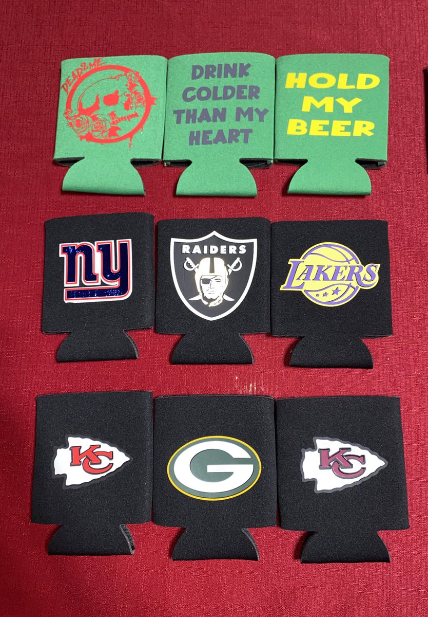 dead2me_customs's tweet photo. PERFECT DISCOUNTED STOCKING STUFFERS!!! 

All pricing INCLUDES shipping📦

Make-up bags: $10
Beanies: $15
Koozies: $7/each, 2 for $12, 3 for $16 https://t.co/2pxf2Ti2ap