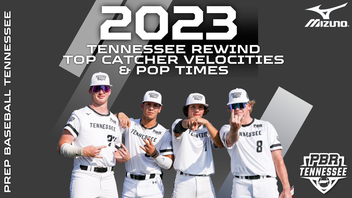 Prep Baseball Tennessee (@prepbaseballtn) on Twitter photo ππππ πππ°π’π§π: ππ¨π© πππππ‘ππ« πππ₯π¨ & ππ¨π© ππ’π¦ππ¬
+ We continue our 2023 Rewind by looking at the Top Catcher Velocities & Pop Times that were gathered from our 2023 TN Event Schedule.
See both leaderboards below. β¬οΈ
π: loom.ly/f--If7Q ππππ πππ°π’π§π: ππ¨π© πππππ‘ππ« πππ₯π¨ & ππ¨π© ππ’π¦ππ¬
+ We continue our 2023 Rewind by looking at the Top Catcher Velocities & Pop Times that were gathered from our 2023 TN Event Schedule.
See both leaderboards below. β¬οΈ
π: loom.ly/f--If7Q