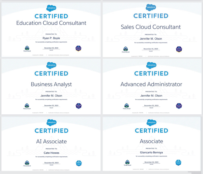 ArkusInc's tweet photo. The Arkus team is kicking off #Certember with a month-long Salesforce Cert-extravaganza. What certs are on our list of 11 new ones? Who earned them? Celebrate with us and see the full list on LinkedIn. #Trailblazers #SalesforceCertified https://t.co/mAnHcobud4 https://t.co/9Y7XvaC6U4