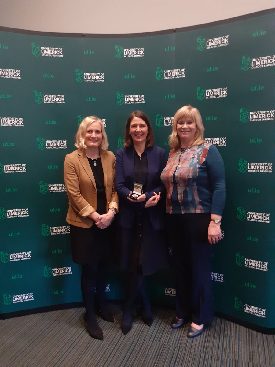 We celebrated at the awards ceremony today. What fabulous leaders @galvin_rose and @KatieRobinsonOT - thanks for bringing @ARC_UL to this level. So delighted to do #interdisciplinary #research with you and to bring @LeroCentre work to #healthcare.