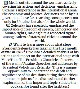 Volodymyr Zelensky: Leadership in the midst of conflict

#VolodymyrZelensky #WorldPolitics #Leadership #Geopolitics #ManoftheYearTime2022 #Ukraine #Donbas #Crimea #War #SlavaUkraini #UkraineWillWin #Books #History #Zelensky #Putin #News #Politics 

a.co/d/72QMctc