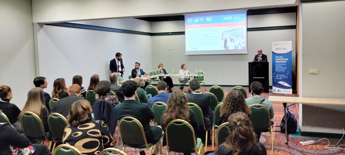 SPARACinfos's tweet photo. The bilateral agreement btw @MASE_IT and @UNEPMAPNews has enabled us to support #SPAMIs, promote collaboration and local engagement, contribute to the sustainability of sea #turtle rescue centres and help implement the #IMAP🌊We were pleased to share our experience at #COP23Med https://t.co/uPc7tcwVRx