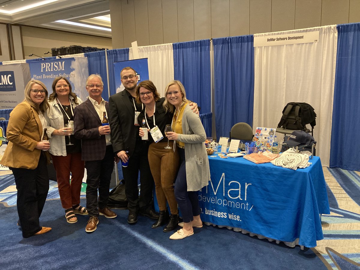 The DelMar team is attending the 2023 ASTA Crop Seed Convention in Orlando, Florida. It has been an exciting few days of meeting new people, learning about new industry technologies, and spending time with our amazing clients! #FCSC23 <a href="/FieldWatchInc/">FieldWatch, Inc.</a> <a href="/AgPrinters/">Ag Printers</a>  @PremierSeedGroup