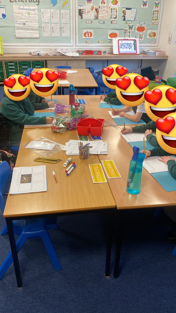 I have been loving taking a writing breakfast club! We are motivated, excited and enjoying some short burst independent writing - the snacks are good too ✍🏼 🥐 🍏 #writing