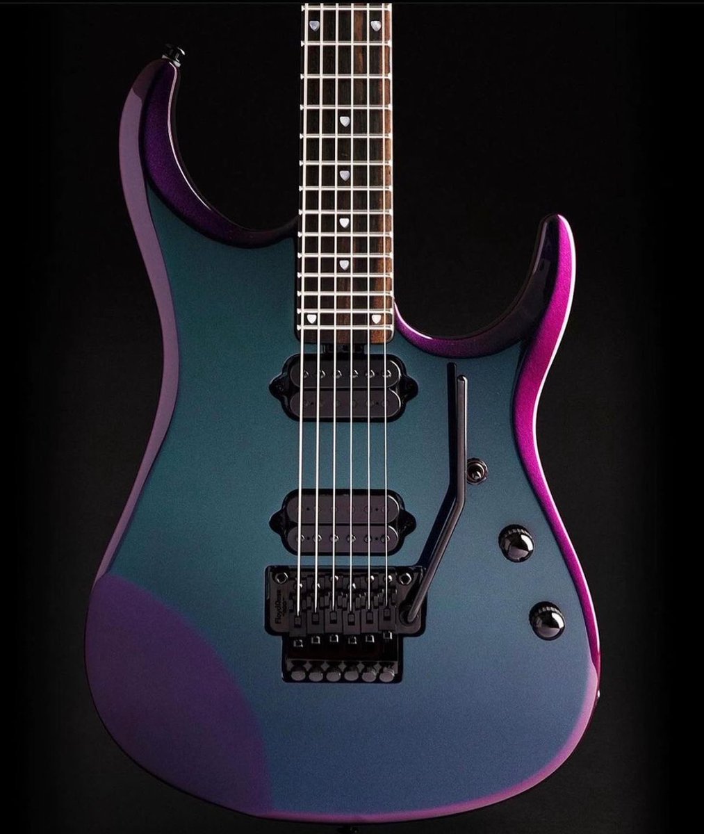 Check out this Mystic Dream JP16 Music Man @music_man guitar with Floyd Rose 1000 Pro Floating tremolo system! #floydrose #floydrosetremolo