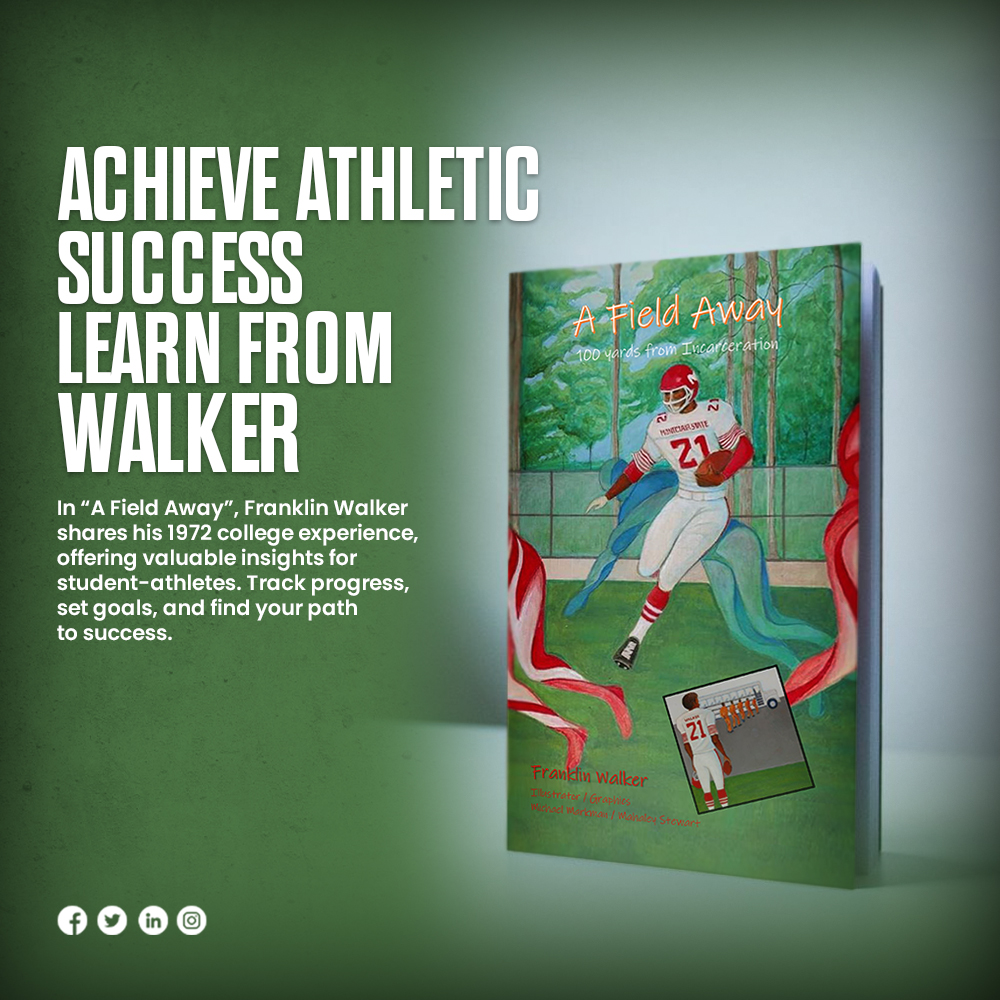 OficialsWalker's tweet photo. Achieve Athletic Success Learn from Walker
In “A Field Away”, Franklin Walker shares his 1972 college experience, offering valuable insights for student-athletes.
#FieldAwayTriumph #TrialsToTriumph #InnerStrengthUnleashed #GameDayThrills #ResilienceUnleashed #GoalSettingSuccess https://t.co/LOhtqKCDV3