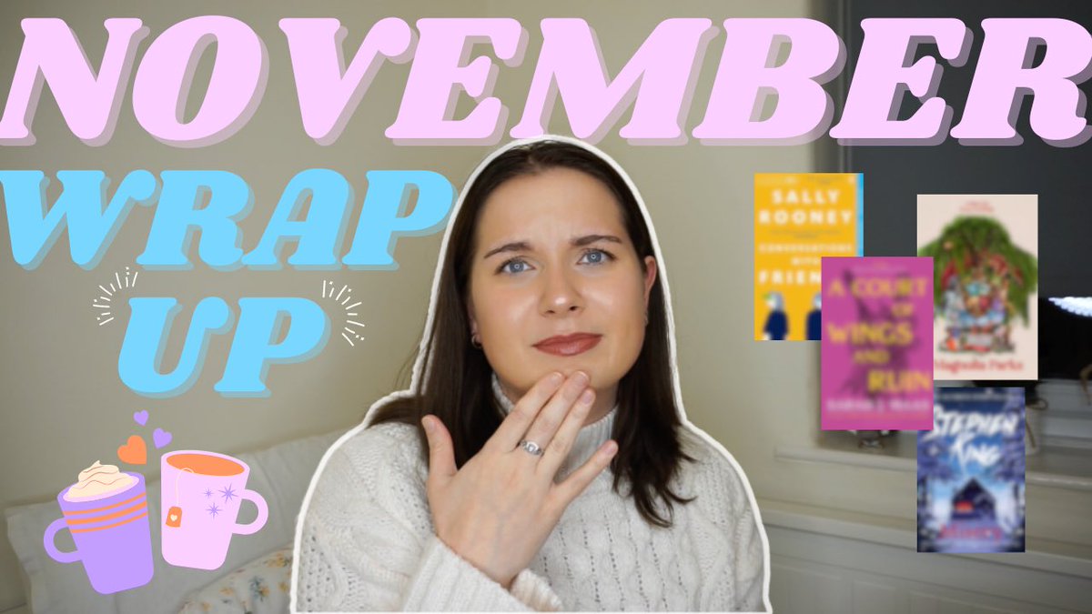 Rebecca_Books's tweet photo. ⭐️NEW VIDEO⭐️

Here is my November Wrap Up! I’d love if you watched! 🥰

RTs &amp; likes really appreciated💕

https://t.co/lSp0TWrtb2 https://t.co/rh5SEdxzKk
