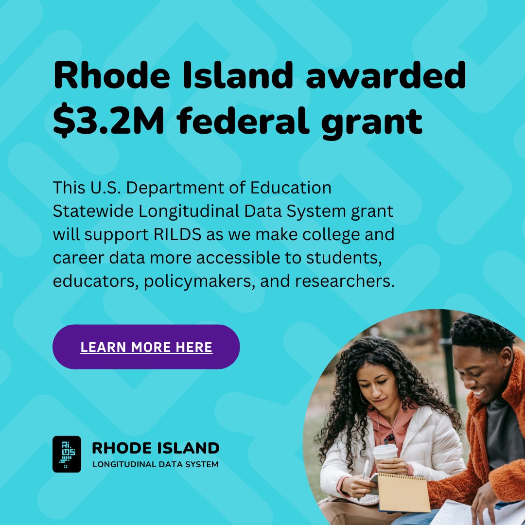 "With improved data collection and analysis, Rhode Island can better understand successes and challenges in our education and workforce systems" - <a href="/swgilk23/">Shannon Gilkey</a> 

ride.ri.gov/press-releases…