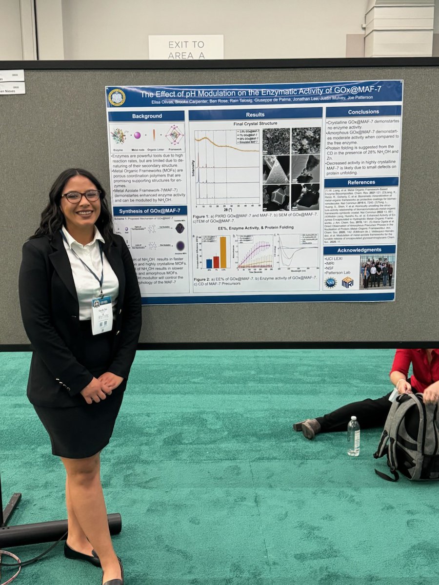 So I'm super late with this but I was very happy to present my research at #2023ndistem conference in Portland. I networked with many national labs it was a great experience and  wonderful to see the expansion of diversity in STEM thanks to #sacnas