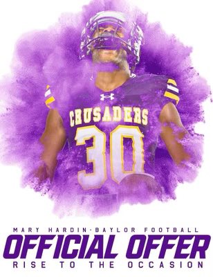 After a great conversation with <a href="/coachmcarey/">Mark Carey</a>, I am excited to announce that I’ve received an offer from <a href="/CruFootball/">UMHB Football🏈</a>!!! 

<a href="/Bgrady21/">Coach Grady</a> <a href="/rudy_rangel41/">Rudy Rangel</a> <a href="/DC_COACH_ADKING/">Anthony King</a> <a href="/coach_love2020/">CoachLove M.Ed.</a> <a href="/TCougarfootball/">TCHS Cougar Football</a> <a href="/TEP5252/">TEP’S QB HUNTING CLUB EST. 2012</a>