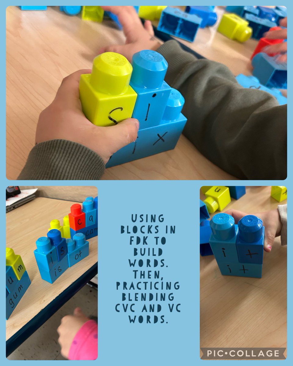 Had a lot of fun playing with building words in FDK last week <a href="/StAlfred_dpcdsb/">St. Alfred School</a> <a href="/DpLiteracy/">DP Literacy Team</a>