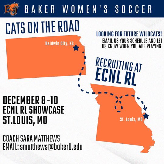 BU_WSoccer's tweet photo. St Louis here we come! Who’s the next Wildcat?! https://t.co/mvHtGe64yn
