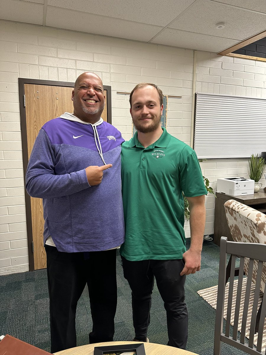 CoachGBrown2379's tweet photo. Thank you South Summit High, Coach Ruf and Kaden Hunter for having Carroll college FB at your school!!  Great program! https://t.co/cHjqON20fY