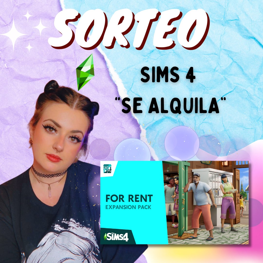 😍​SORTEO #LosSims4 FOR RENT / SE ALQUILA😍​

Para participar:

​👉​​Follow @trizia_curtis + @LosSimsEs 
❤️​🔄​​FAV+RT este tweet
💚​ Comenta tu gif favorito de Los Sims 

✨Ganador: 12 diciembre 
⚠️​SÓLO EA APP⚠️​

<3 Gracias EA por la oportunidad #EAPartner