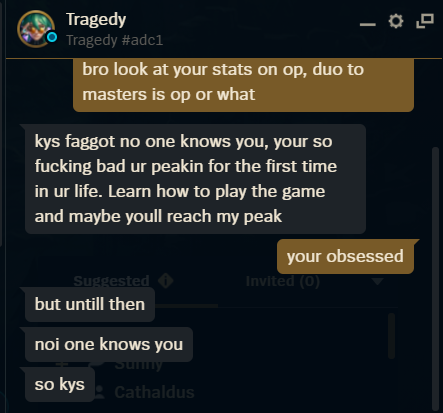 I think he's mad... AND he was streaming LOL