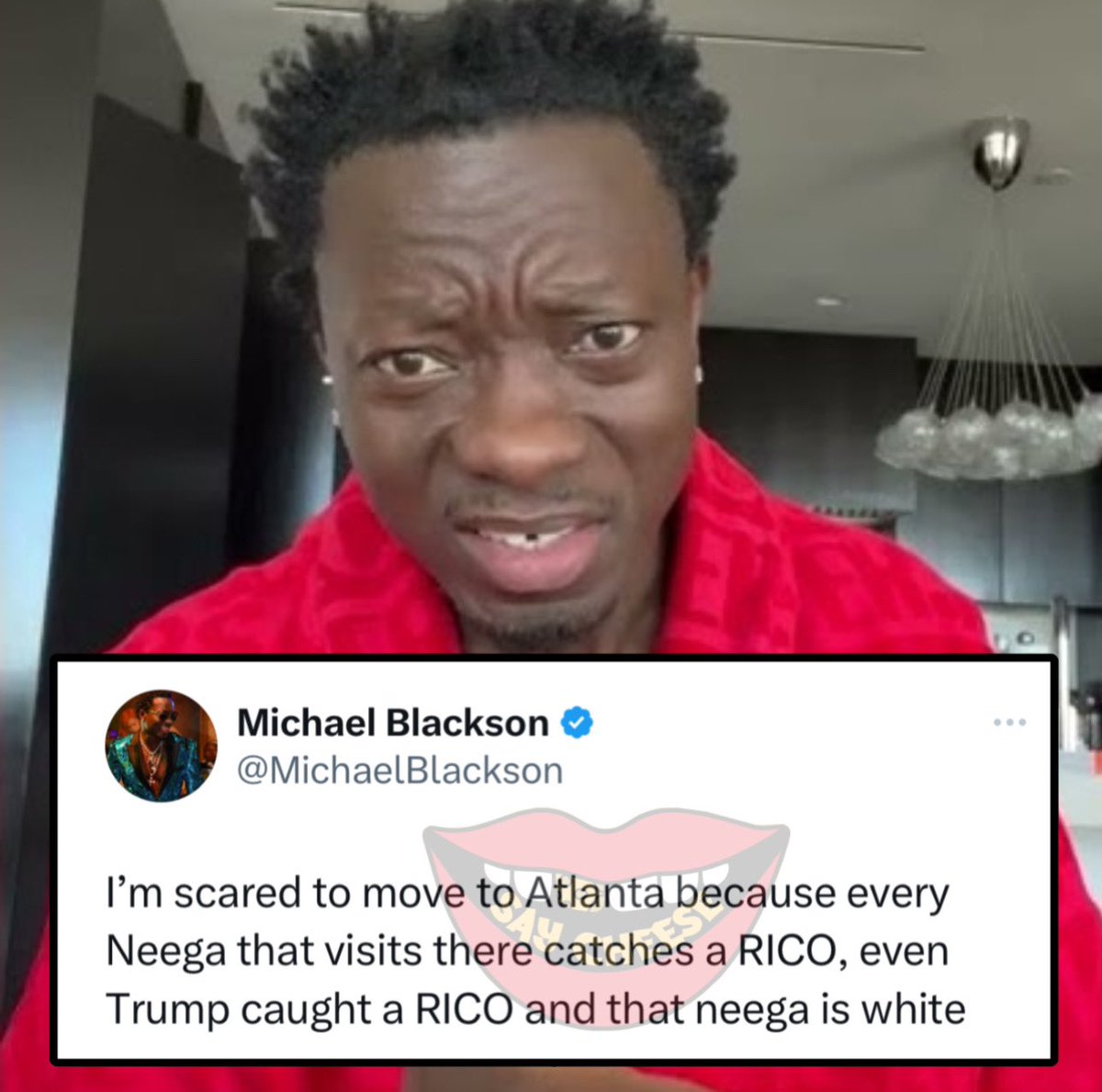 Michael Blackson explains why he is scared to move to Atlanta