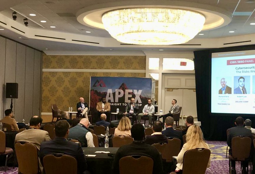 Apex_Assembly's tweet image. We had an amazing discussion during our CISO/BISO Panel: "Cybersecurity's Silent Time Bomb: The Risks We're Not Talking About," hosted by @traceableai!
#ApexMembership #CISO #BISO #Cybersecurity #Security