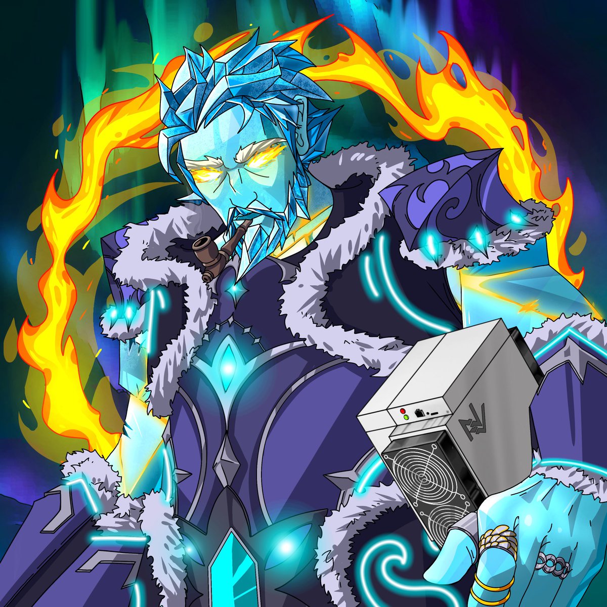 To celebrate Neo Vikings 5 BTC Miners, we giving away 1 Neo Viking NFT!

All BTC Mined will be distributed to Neo Viking holders through staking. Minting a Neo Viking with a Miner Trait increases your rewards💸

Follow <a href="/NeoVikingsADA/">Neo Vikings $NV</a> 
Like+RT
Tag 3 Friends

Goodluck Neo Vikings⚔️