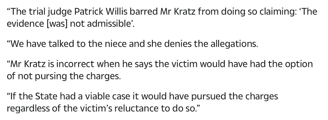 We should all remember that Marie told Kathleen Zellner that Steven Avery did NOT rape her and that CAM is extremely out of date and just pure regurgitation of Kratz' bullshit claims that he tried and failed to get admitted into court.