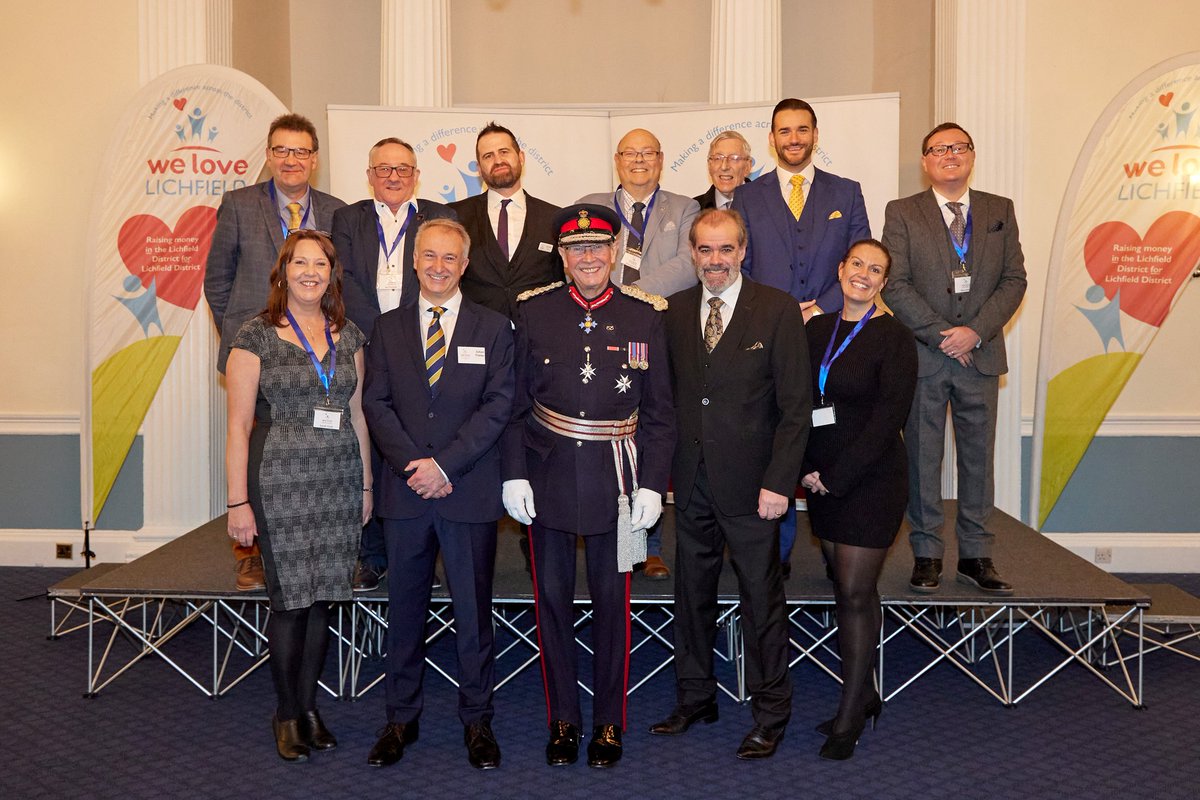 Over £40k in grants given away today to voluntary groups across #Lichfield area. Thank you to all the #volunteers who make the world a better place.