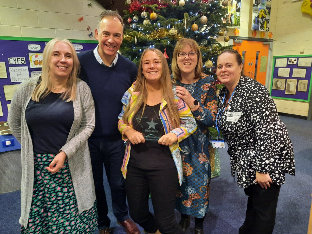 dovecothead's tweet image. Congratulations to Channy for being awarded @BBCNWT Christmas Star. We are so proud of you. Thank you for all you do for our school and the Dovecot community.