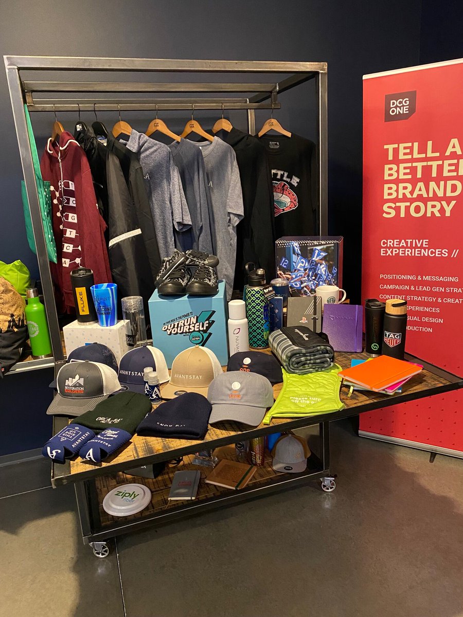 DCGONE_'s tweet photo. Your brand, beyond ink and paper.
Whether you’re working on events promotion, seasonal gift sets, or corporate stores, we can use our extensive supplier network and internal fabrication capabilities to create, kit, pack, and ship it. https://t.co/w7ixodSn6Y https://t.co/JT7xkfBw22