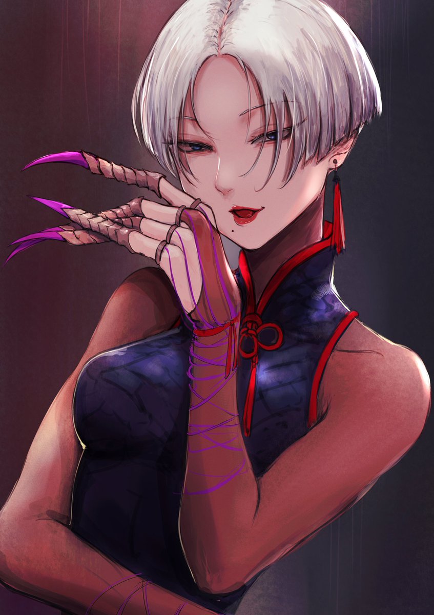 「髪下ろしアキ」|u.のイラスト