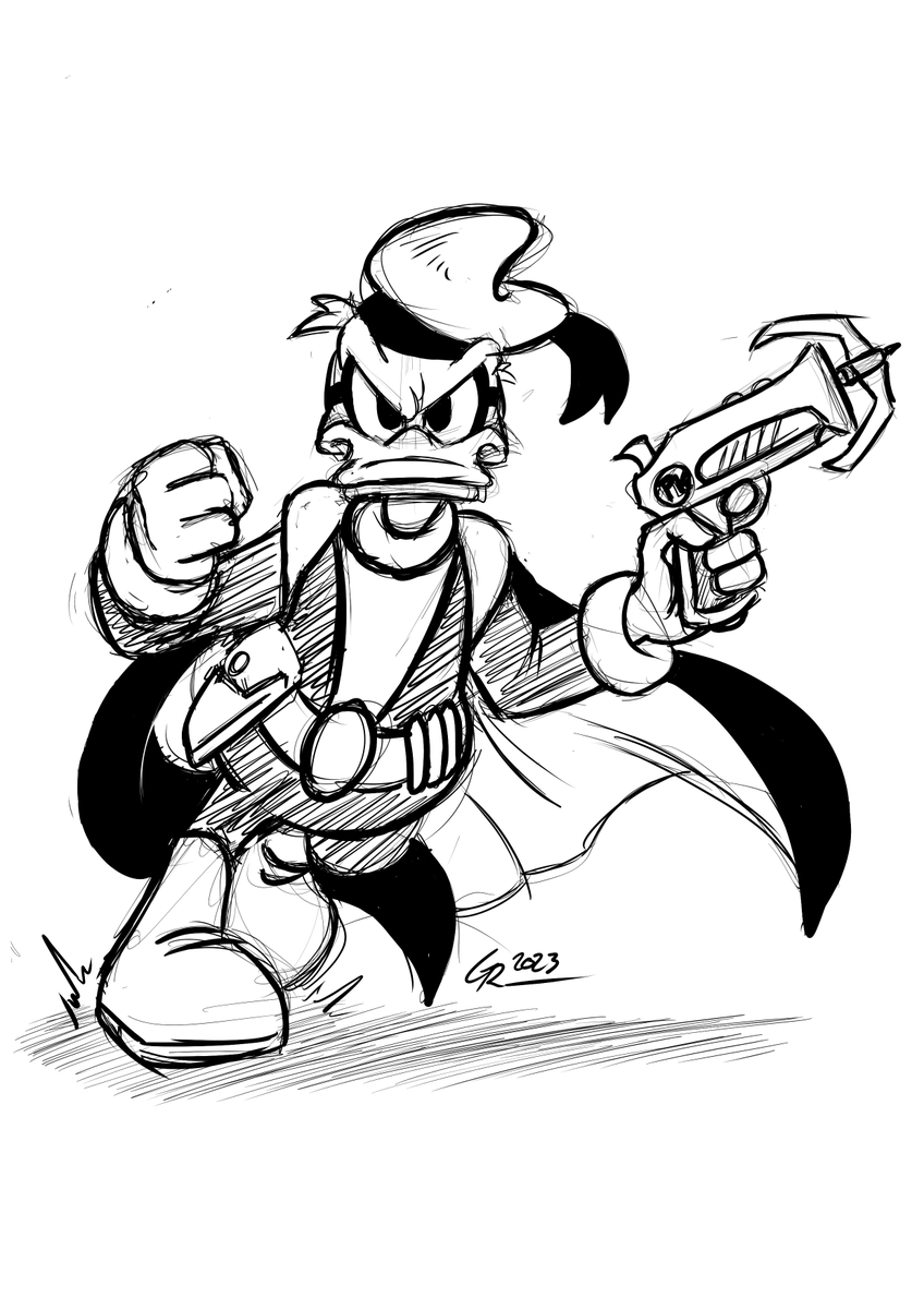 ArtofAgito's tweet photo. #Paperinik #Fantomiald #PowerDuck #Disney #Sketch https://t.co/g9FHidTwO6