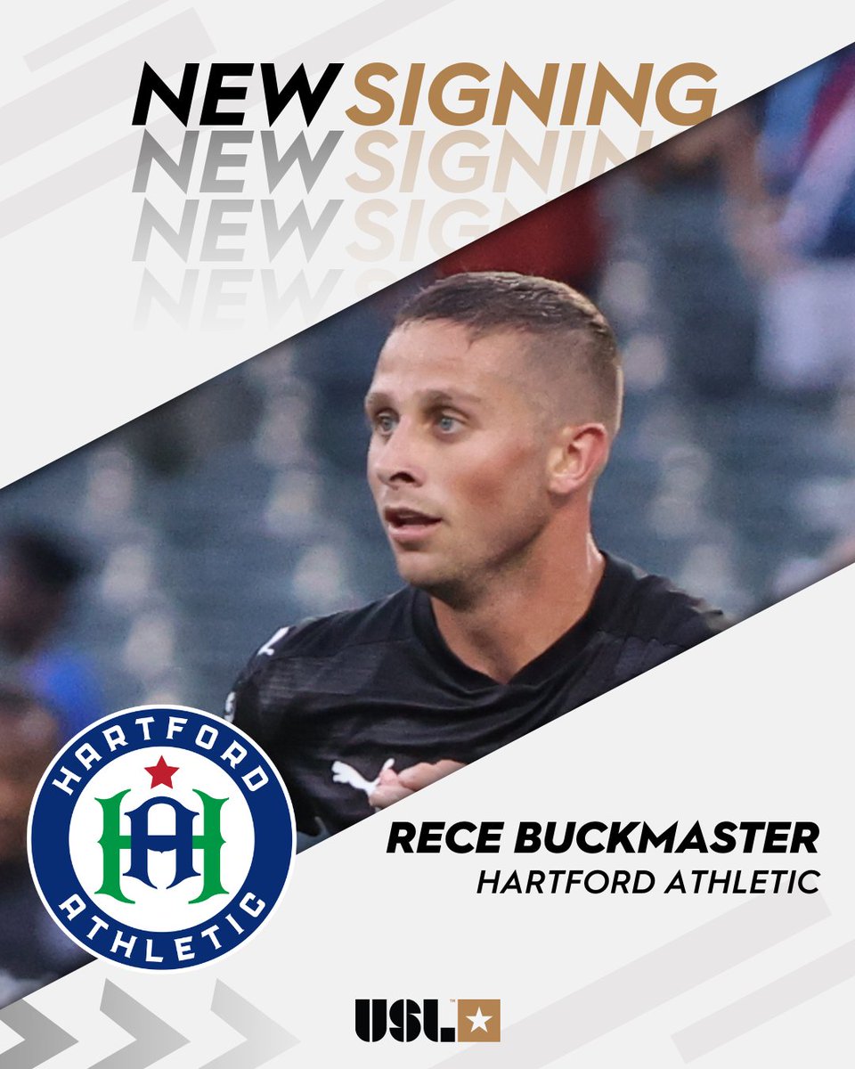 Another key addition for the 🟢 &amp; 🔵

<a href="/hfdathletic/">Hartford Athletic</a> has signed veteran defender <a href="/Rico_da77/">Rece Buckmaster</a> for the upcoming season 📝

➡️ bit.ly/483xXWU